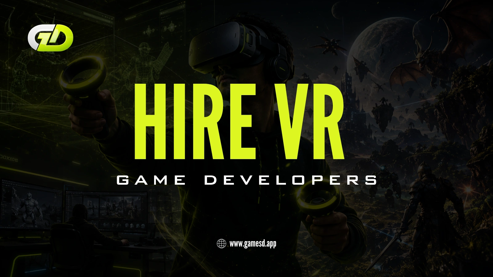Hire VR Game Developers for Custom Virtual Reality Games | GamesDApp