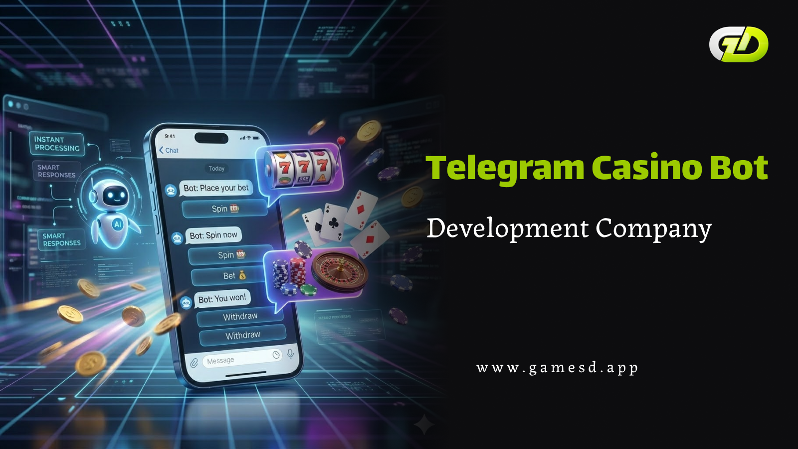 Telegram Casino Bot Development Company: Build Scalable Gaming Bots on Telegram